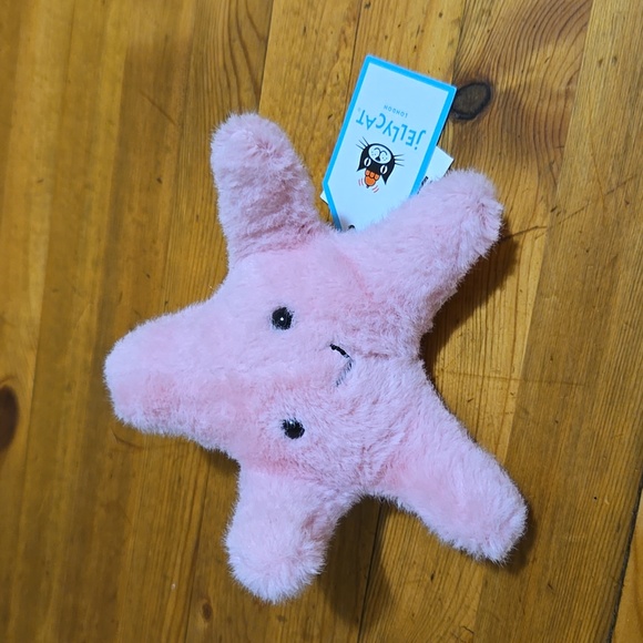 Jellycat Fluffy Starfish 4" Soft & Plush NWT - Picture 4 of 6